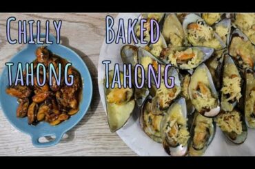 TRY THIS! Tahong Recipes: Chili Garlic Sauce Tahong & Cheesy Inihaw Na Tahong || SummerCold