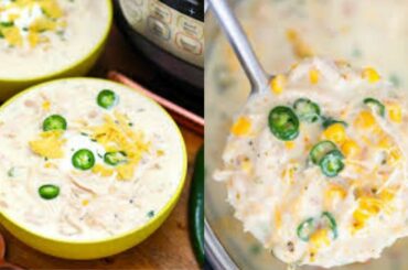 Instant Pot White Chicken Chili