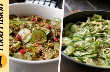 Cucumber Salad 2 ways Recipe By Food Fusion