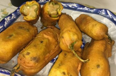 Stuffed Green Chilli Pakora Recipe || Ramzan Special || Asia’s Kitchen