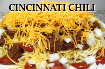 The BEST Cincinnati Chili Recipe | COPYCAT Skyline Chili | AMAZING!!!