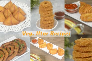 4 VEG IFTAR RECIPES | 5-Minute Quick Iftar Recipes | Ramadan Special By Hunger Plans