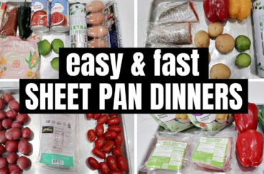 EASY Sheet Pan Dinners - The Best Sheet Pan Dinners You've Ever Made | FRUGAL FIT MOM