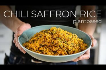 THIS CHILI SAFFRON FRIED RICE RECIPE IS A GOLDEN FLAVOUR OPPORTUNITY