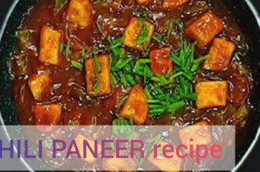 chili paneer recipes in short way || #chilipaneerrecipe #paneer #paneerchilli