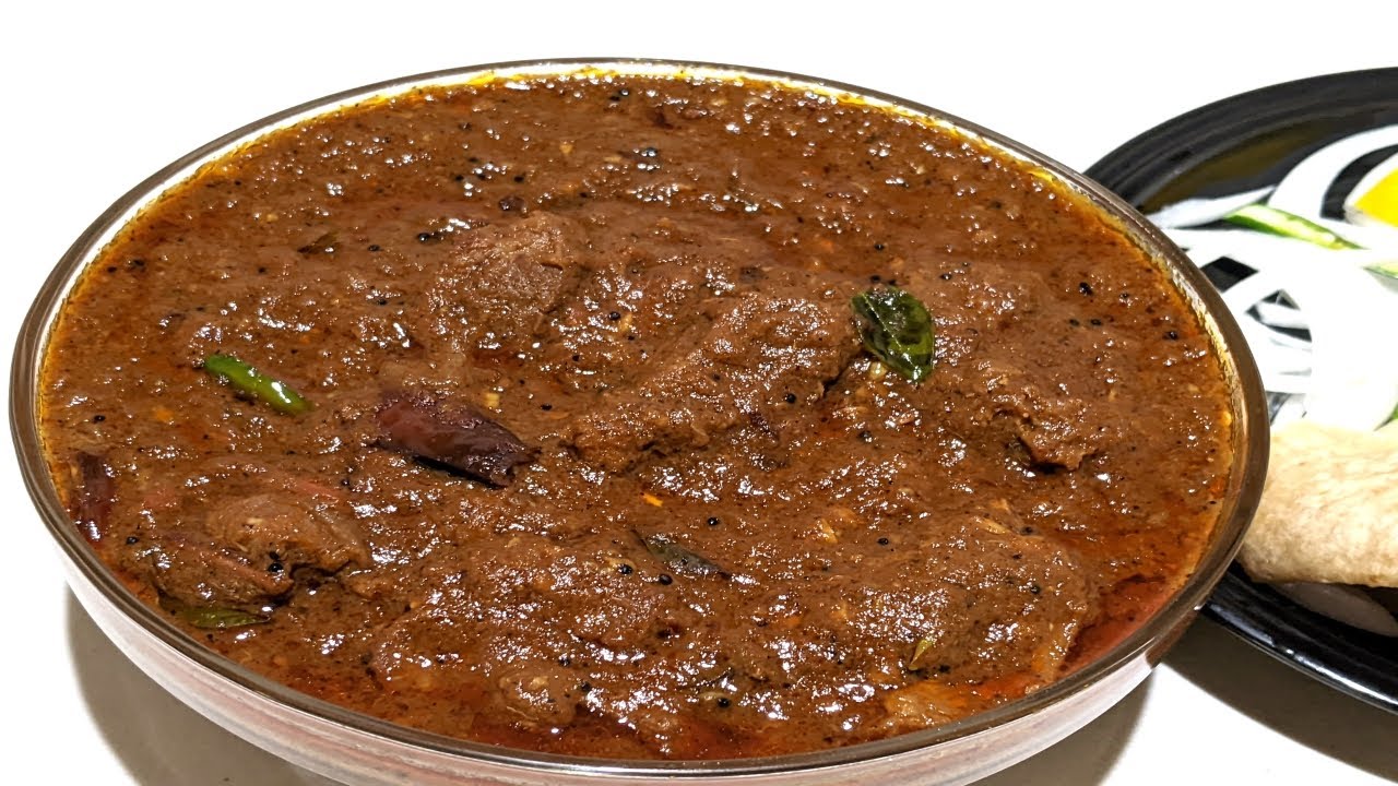 Mutton Curry Kerala Style Mutton Curry Mutton Curry in Pressure