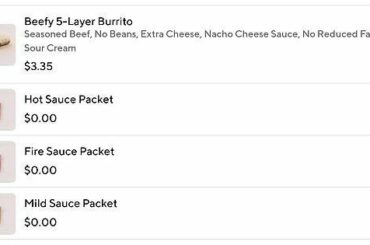 Taco Bell didn't put a limit on sauces, let's see how this goes