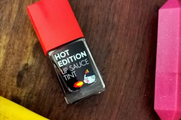 Doing some spring cleaning and stumbled upon my Samyang hot edition lip sauce tint from a while back.