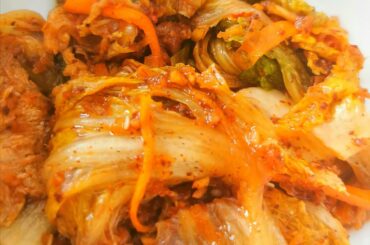 Homemade kimchi is my afternoon pick-me-up