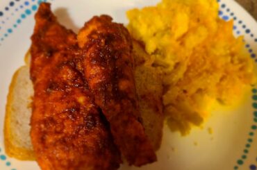 Homemade Nashville Hot Tendies Tonight