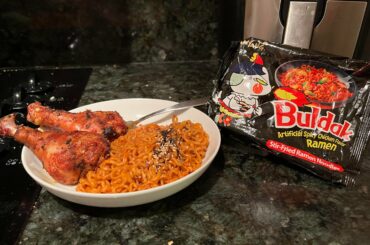 Decided to add some real chicken! This was even better than the curry flavor