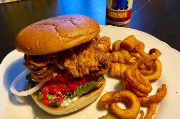 Deep fried chicken, doused in secret aardvark with home pickled habaneros
