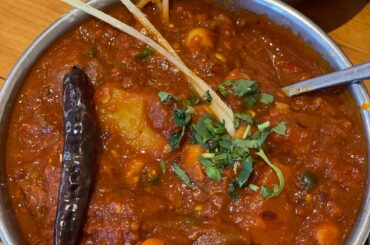 Ordered some Phaal curry today at Brick Lane Curry House. I was barely able to get even halfway through it. Easily one of the most punishingly spicy things I’ve eaten.