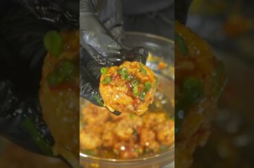 Crispy Sweet Chili Sriracha Shrimp #shorts