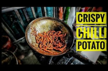 Chilli Potatoes Recipe | Crispy Chilli Potato | Indian Street Food