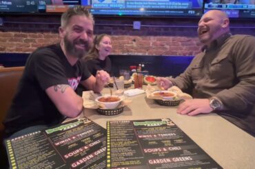 Chili tasting #1 at the Ducktown Tavern