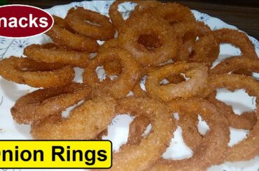 How to make Onion Rings | Onion Rings Snack Recipe | Onion Ring Pakoray kese banate hain