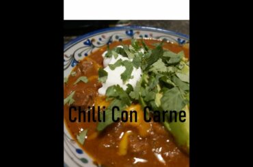 Chilli Con Carne or Texas Chilli Recipe. Eat this you imbecile. The Hungry idiot.