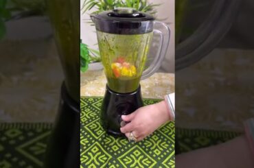 Green chilli sauce//Homemade chilli sauce#Shorts