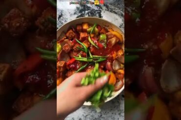 chili paneer |Chinese cuisine #paneer #paneerrecipe #yt #shorts #asmr  #youtubeshorts #food