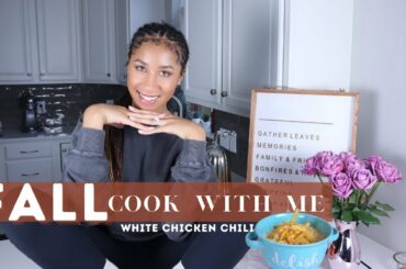 Fall Cook W/Me -- White Chicken Chili