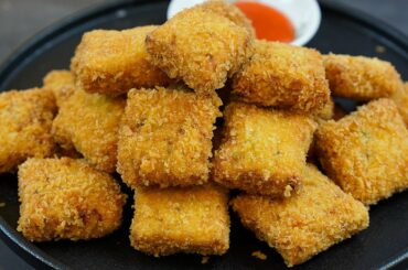 Making Crispy Chicken Nuggets ! How To Make Crispy Chicken Nuggets for kids ! Potato Recipes