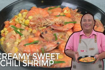 Creamy Sweet Chili Shrimp with Corn and Carrot, SIMPOL!