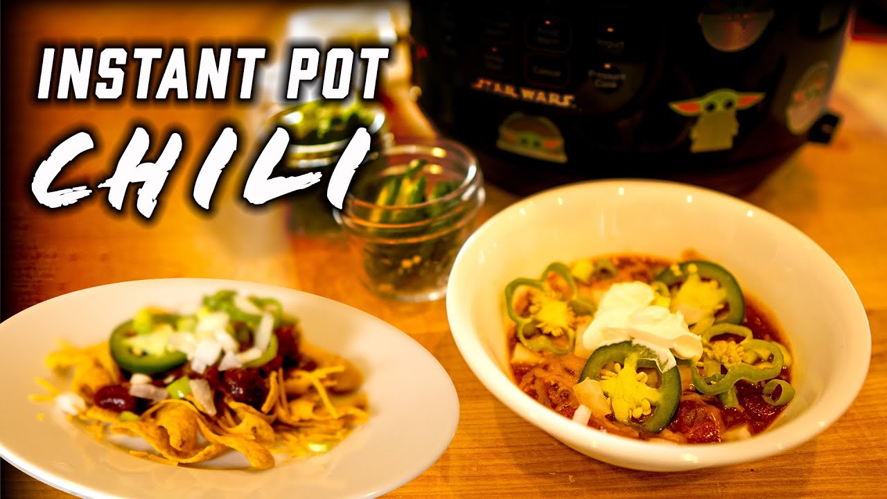 Easy Instant Pot Chili & Bonus Frito Pie Recipe!!! Chili Chili