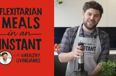 Flexitarian Meals in an Instant with Healthy Living James - Thai Salmon Balls & Sweet Potato Wedges