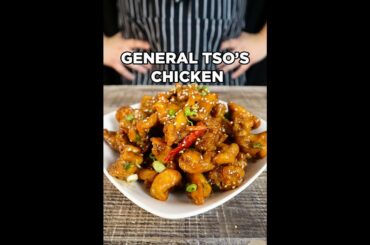 General Tso's Chicken Recipe (The Best Recipe) #shorts