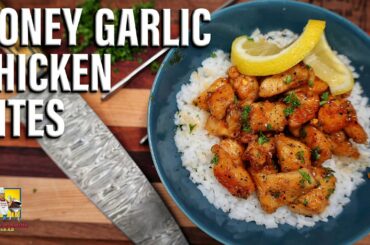 Honey Garlic Chicken Bites - Delicious and Easy to Make