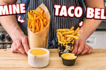 Making Taco Bell Nacho Fries at Home | But Better