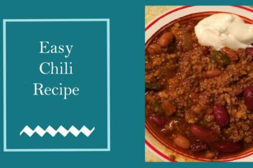 Easy Chili Recipe
