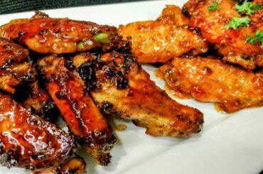 TWO BEST CHICKEN WINGS RECIPE EVER, SWEET CHILLI WINGS- HONEY BBQ CHICKEN WINGS