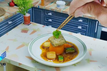 Hommade Miniature Oyster Snakehead Fish / Easy Oyster Snakehead Fish Recipe / ASMR Miniature Food