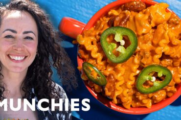 Chili Mac is the Union of Chili & Mac and Cheese