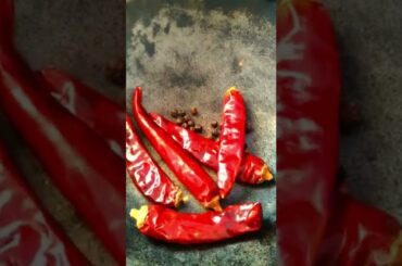 RED CHILI FOR GRANDMA'S SPECIAL FISH CURRY RECIPE Part 8