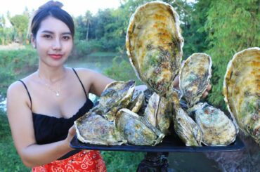 Cook and eat Oyster with garlic crispy and chili sauce recipe - Sea food