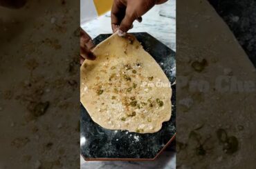 Chilli garlic paratha ll How to make chilli garlic paratha #short #trending @ProChef