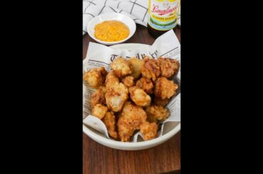 Crispy Chicken Gizzards w/ Chili Oil Garlic Mayo Dip
