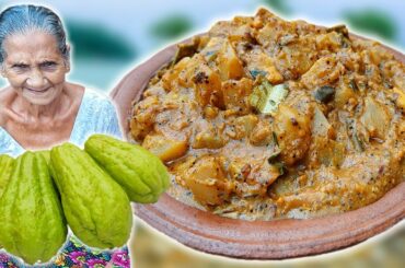 Chow Chow Curry with Jackfruit Seeds | Chow Chow Curry Recipe | Chayote Squash Curry by Grandma Menu