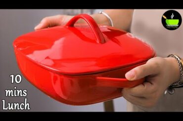 10 mins Lunch Recipe | Quick & Easy Lunch Recipe | Rice Recipes | Lunch Box Recipes | Instant Recipe