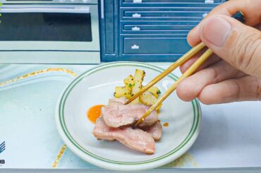 The Best Miniature Pan Fried Beef with Roasted Sesame Sauce Recipe / Food Cooking