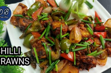 Chilli Prawns | Chilli Garlic Prawns | Chilli Shrimps | Chilli Garlic Shrimps | Chilli Prawns Recipe