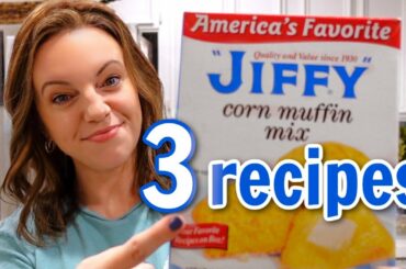 3 MORE JIFFY CORN MUFFIN RECIPES! | EASY RECIPES WITH JIFFY