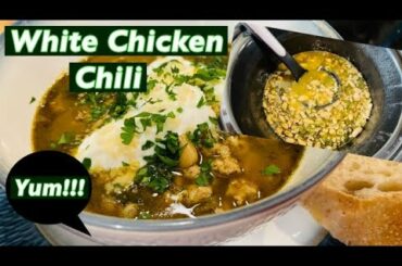 Crockpot White Chicken Chili | Soothing Recipe!
