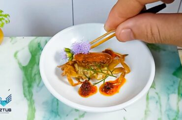 Miniature Pan Fried Crab With Spicy Sauce  / Deliciously Miniature Spicy Thai Chili Crab Recipe