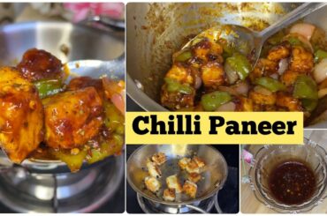 Chilli Paneer Recipe | Quick & Easy Restaurant style Chilli Paneer at home