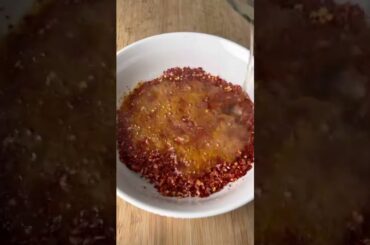 How To Cook Chili Oil Wings | Cooking ASMR | Food ASMR | Easy Recipe| Easy Meal #shorts