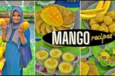 Easy recipes with Mango - Qatayef, Chicken Salad, Rava laddu, Mousse | Mango festival in Oman
